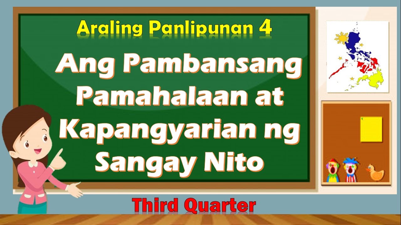 Ang Pambansang Pamahalaan At Kapangyarihan Ng Sangay Nito Araling