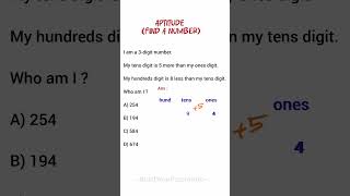 Find the Number | Aptitude Trick & Shortcuts | SSC TNPSC RRB Railway Exams