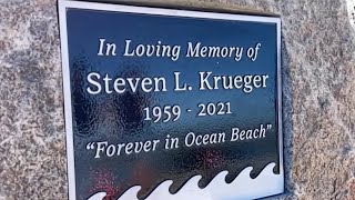 UPS driver Steven Krueger ‘forever in Ocean Beach' memorial displayed four years after plane crash