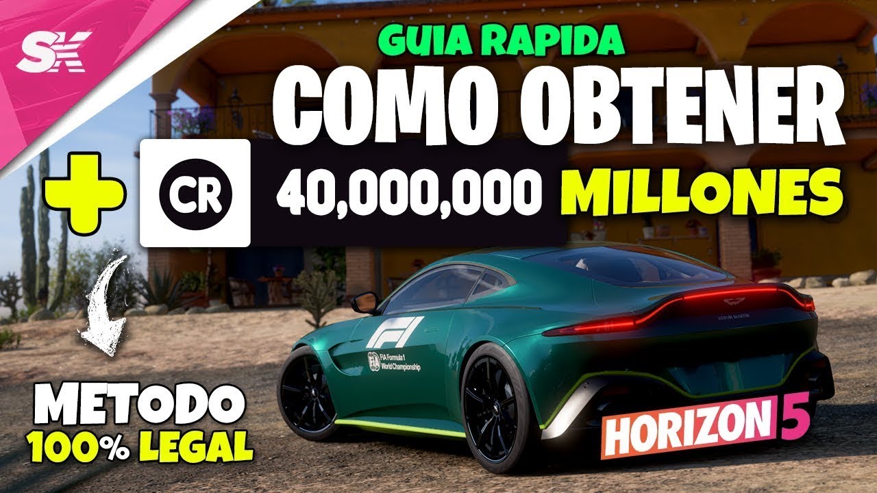 COMO OBTENER MILLONES DE CR EN MINUTOS FORZA HORIZON 5 -METODO 100% LEGAL...