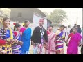সরস্বতী পুজো উপলক্ষে আদিবাসীদের নৃত্য 