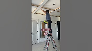 DIY Coffered Ceiling Cost Breakdown