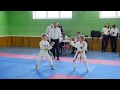 Каратэ шотокан. Соревнования по каратэ WKC. Иппон-кумитэ девочки 6-7 лет. Karate shotokan.