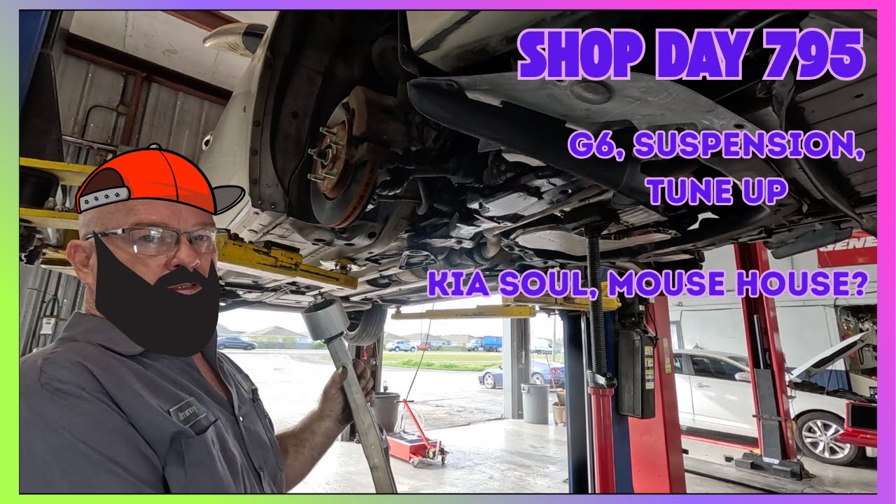 KIA — крысиная ловушка, подвеска Pontiac G6, настройка. Автосервис DAY 795
