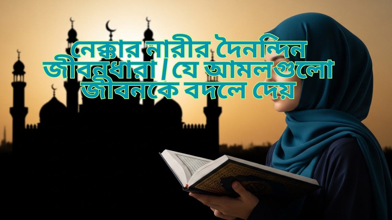 নেক্কার নারীর দৈনন্দিন জীবনধারা | যে আমলগুলো জীবনকে বদলে দেয়! #আলো কাহিনী #ইসলামিকভিডিও #dua