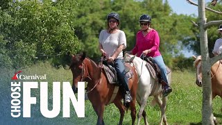Horseback Riding at La Hacienda in San Juan, Puerto Rico | Carnival Cruise Line
