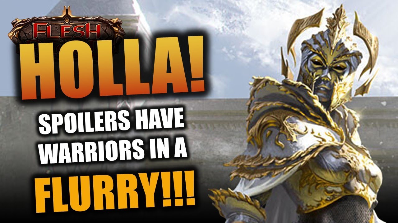 HALA Spoilers! Warriors in Flurry! | Flesh and Blood TCG | Go Again! Ep794
