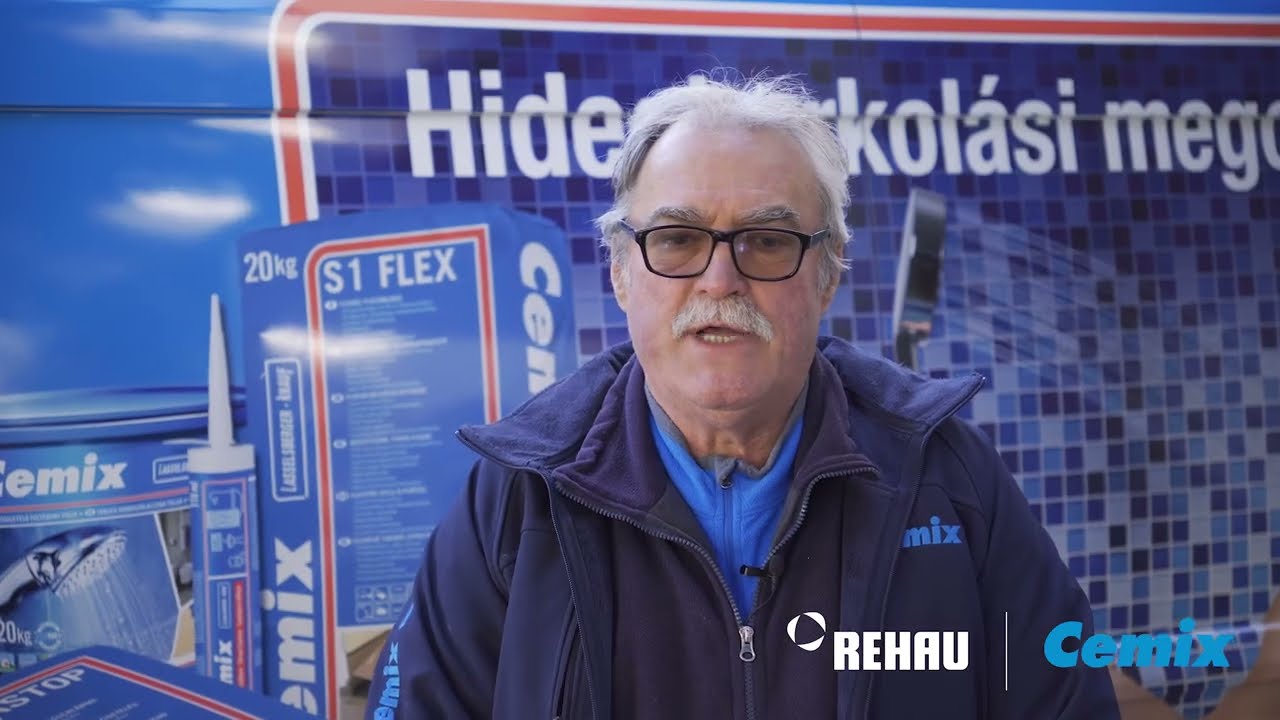 Vékony rétegű padlófűtés rendszer