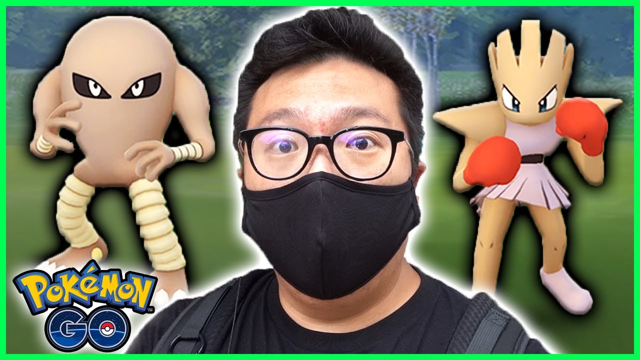 O MEU PRIMEIRO SHINY!!! HITMONLEE Ou HITMONCHAN?!