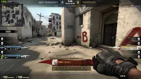 [CS:GO] 1 vs 5 Clutch - Dust 2 - ACE