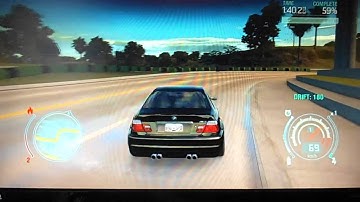 Need for Speed : Undercover-Sprint BMW m3  fujifilm JZ 200