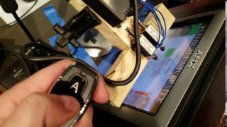 Remote Control Button Presser for LCD Touch Screens