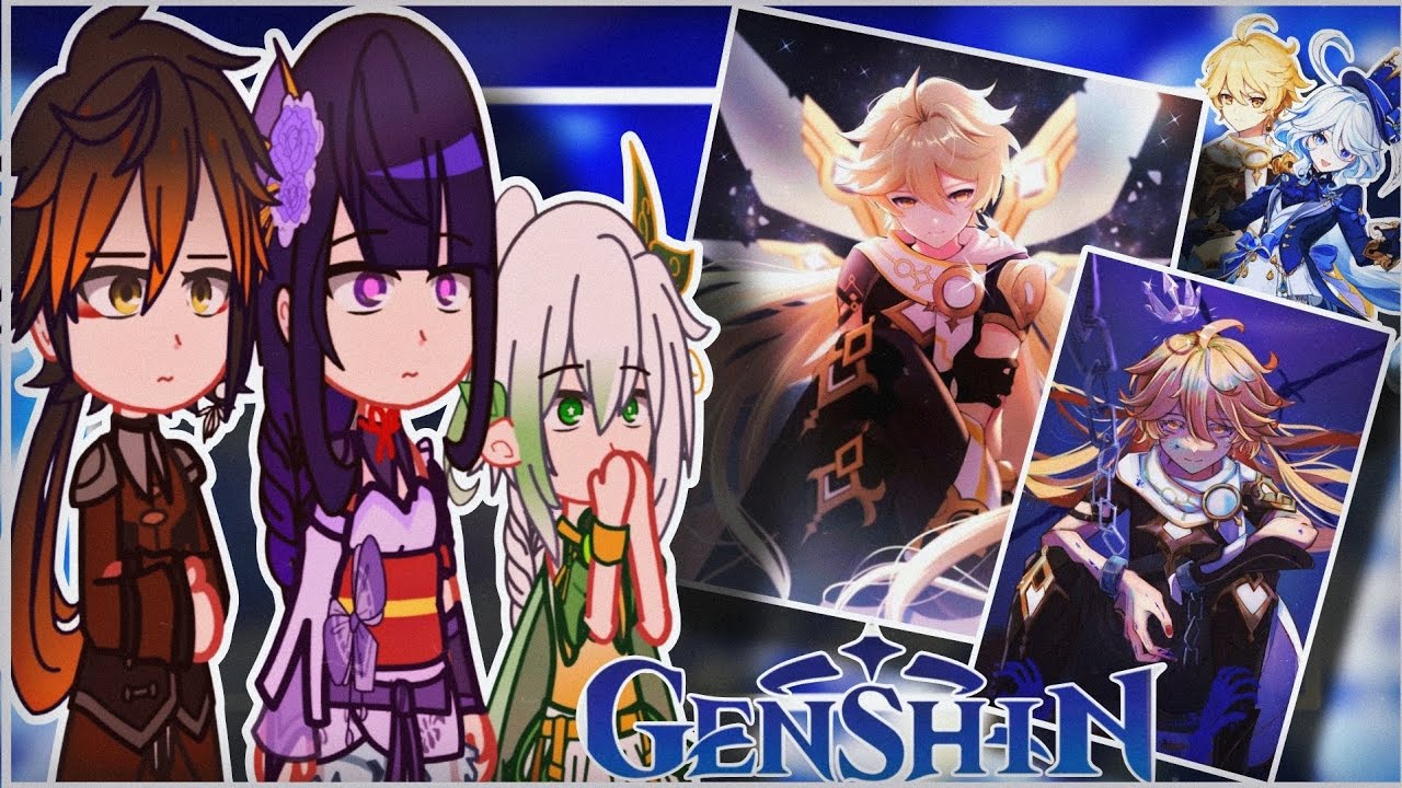 Past Archons React to Traveler/Aether || Genshin impact || Part 1