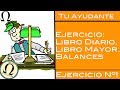 [1] Empresa inicia actividades / Ejercicio Libro Diario & Mayor #1