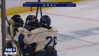 Hermantown JV team replaces varsity at the state hockey tournament | FOX 9 KMSP