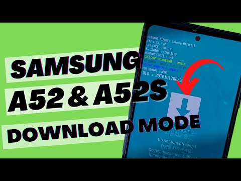 Samsung A52 Download Mode: Enter & Exit Samsung Odin Mode