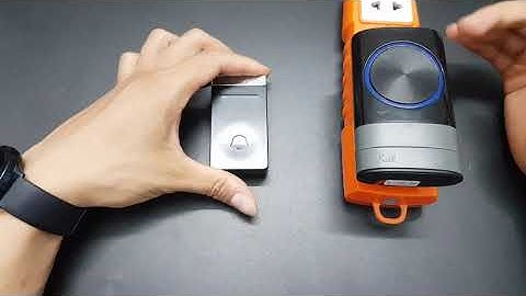 Chuông cửa không dây chống nước, không dùng Pin Aibont | PN Smart