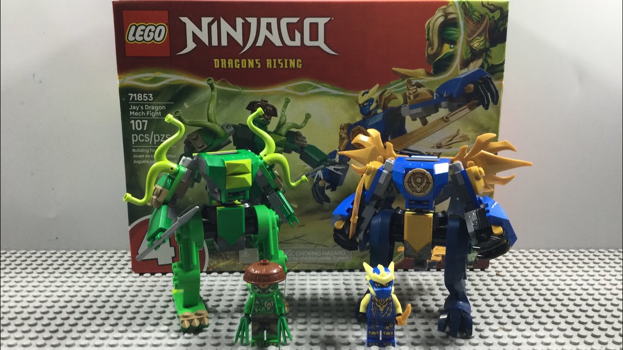 Lego Ninjago: Dragons Rising (Season 4) 71853 Jay's Dragon Mech