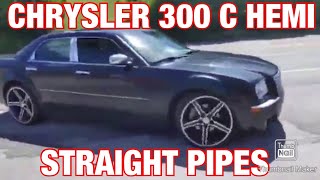2006 Chrysler 300 C DUAL EXHAUST w/ STRAIGHT PIPES!