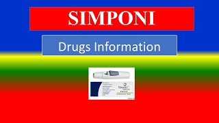 SIMPONI  -  Generic Name , Brand Names,  How to use, Precautions, Side Effects