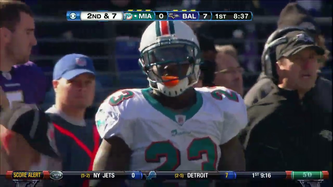 2010   Week 9   Dolphins 16 @ Ravens 26
