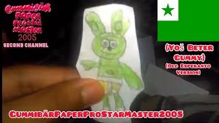 The Gummy Bear Full Old Esperanto (Yoš Beter Gummy) Paper Mode