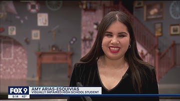 Visually impaired theater student shines I KMSP FOX 9