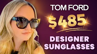 Tom Ford 52 MM Beatrix | Best Designer tortoise sunglasses for women.