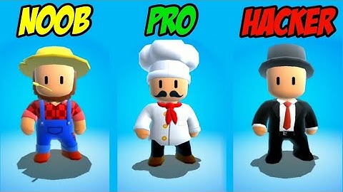 NOOB VS PRO VS HACKER - Stumble Guys: Multiplayer Royale Part 2