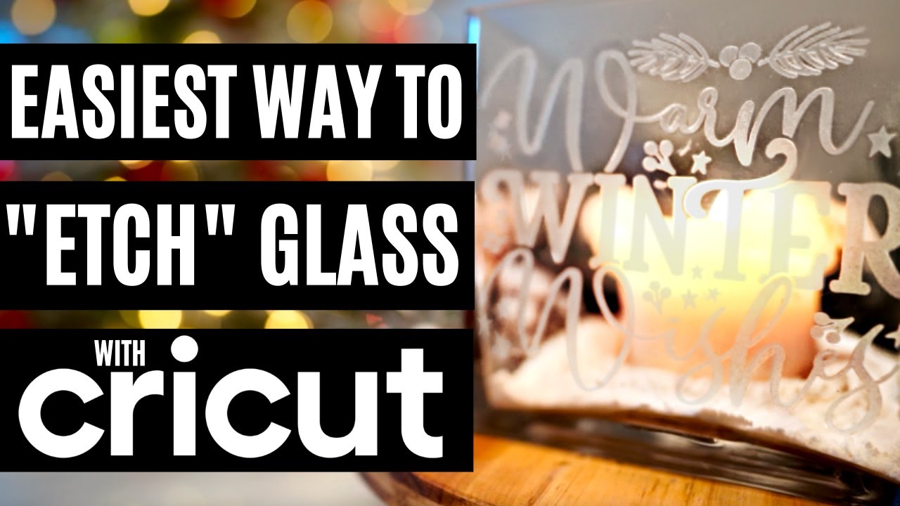 DIY Glass Etching Your Hand-Lettering With the Cricut Joy — Stacey