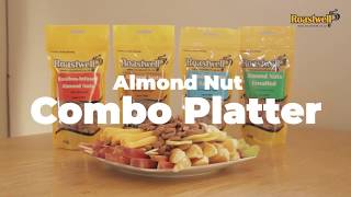 Roastwell's Almond Nut Combo Platter