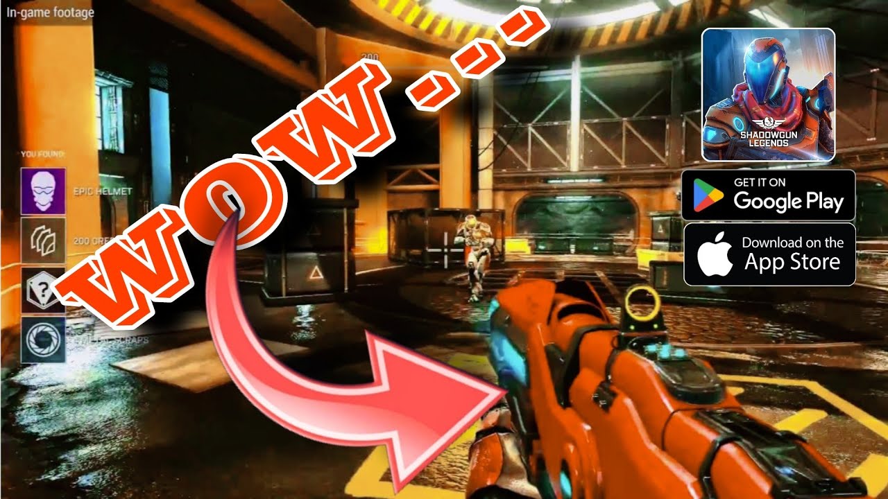 scene fps shooting game-Shadowgun legends gameplay review malayalam-