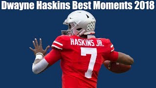 Dwayne Haskins Making NFL Caliber Throws/Runs Montage