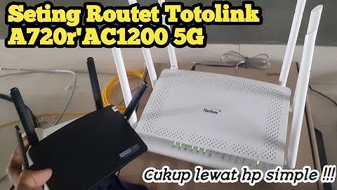 🔴SETING ROUTER TOTOLINK AC1200+INDIHOME#totolink #totolgaming