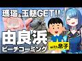 【実写ビーチコーミング】GW暇なので息子と瑪瑙や玉髄をゲットしてみた｜山形県由良海岸【シーグラス採取場所】