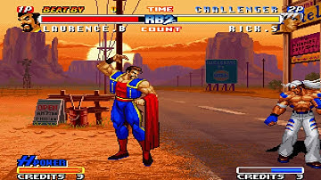 Real Bout Fatal Fury 2: Laurence Blood 100% Stun Combo (HD)