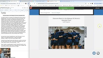 How To Publish Discourse Report edited directions