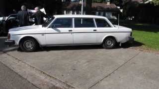 Volvo 264 Te Stretched Limo Walkaround @ Volvobeurs Classic Car Fair 2013