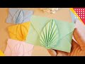 TUTORIAL MEMBUAT AMPLOP UNIK BENTUK DAUN, BISA DIPAKAI UNTUK THR LEBARAN - How to make leaf envelope