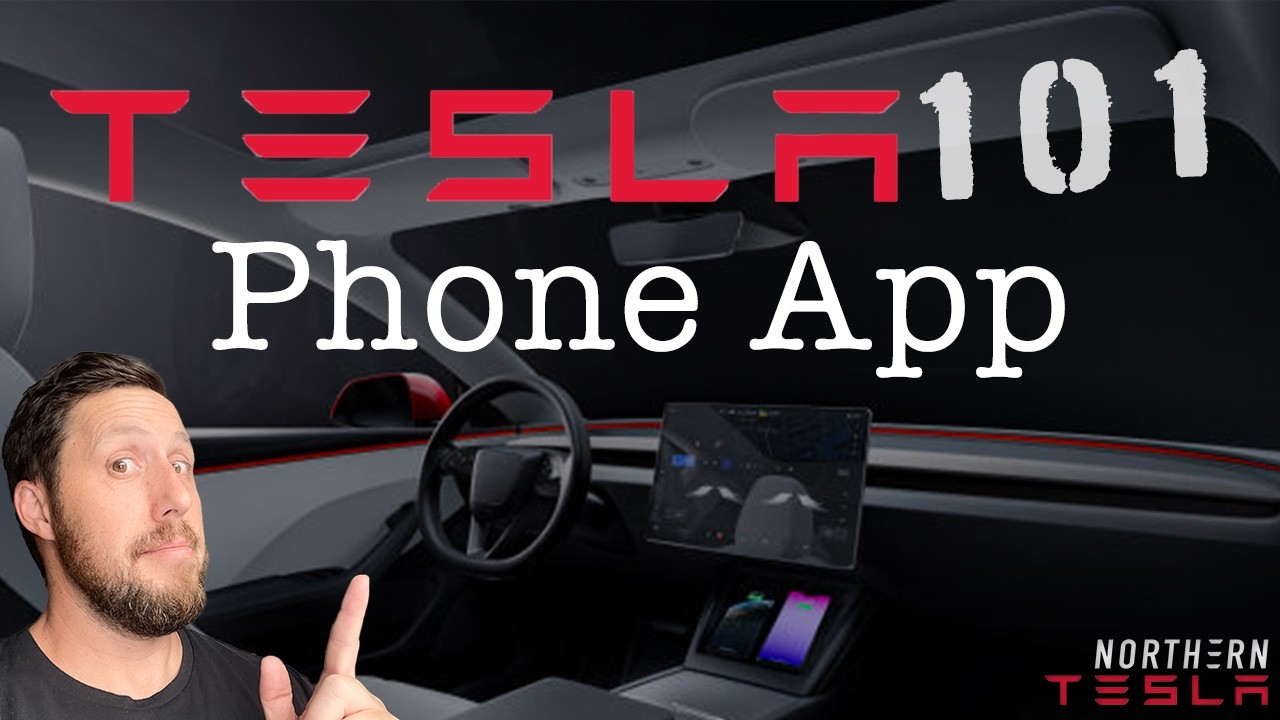 Tesla 101 | Everything You Need To Know About the Tesla Phone App - YouTube