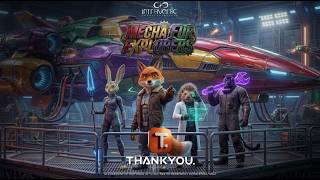 #thankyouai #seedance2 MECHA FUR EXPLORERS™© TEASER
