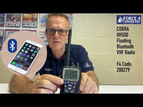 Cobra HH500 Bluetooth VHF - Video 3. F4 Guide: F4 Guide: Top 5 Best Selling Handheld VHF Radios