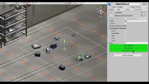 Unity3D: Sci-fi Objects Pack 1 - Floor Objects