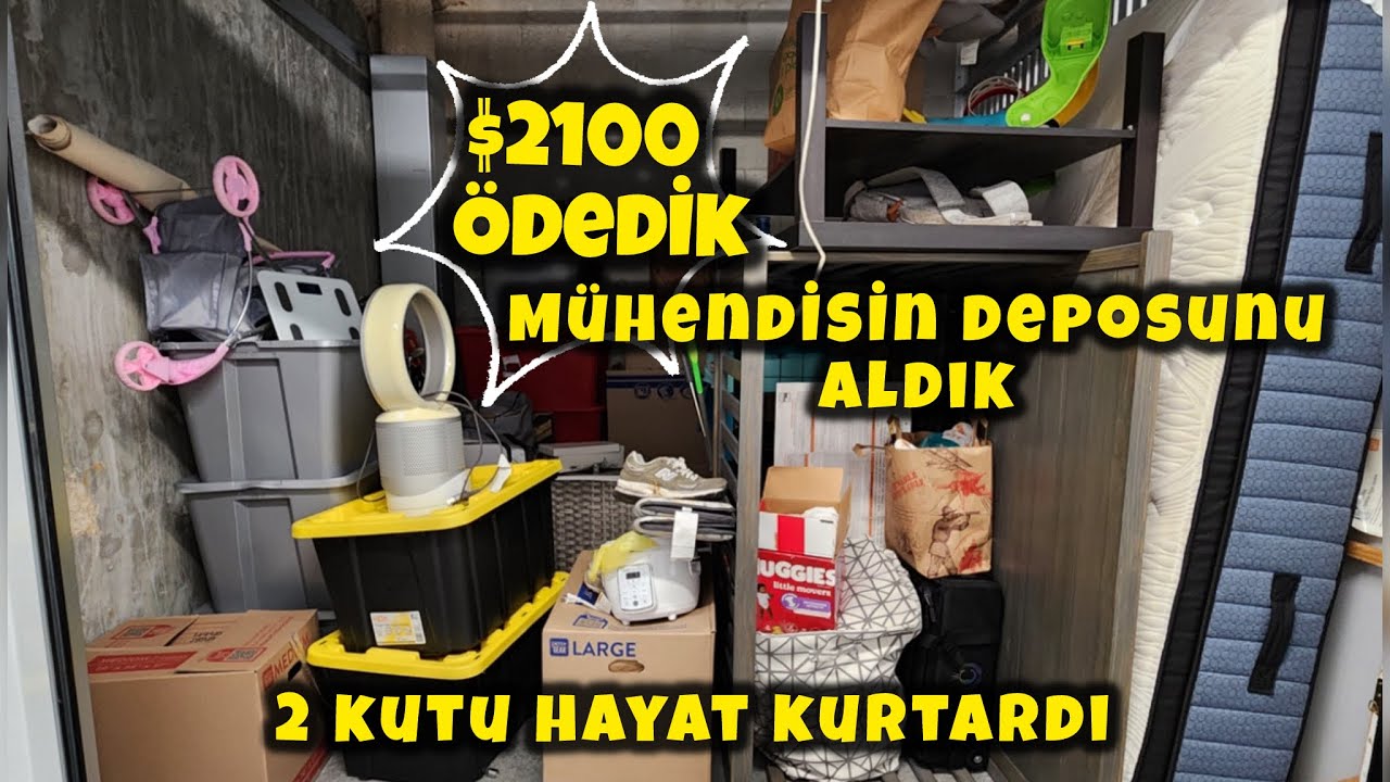 $2100 ödedik/Miamide mühendisin deposunu aldık