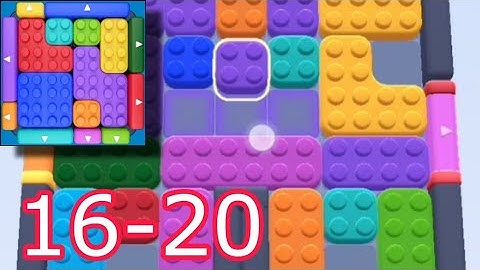 Color Block Jam Level 16-20  UPDATE Walkthrough Gameplay Android,iOS