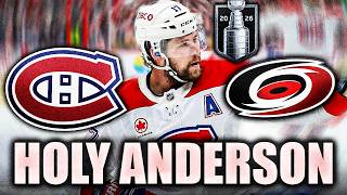 JOSH ANDERSON NEEDS TO BE STUDIED: MONTREAL CANADIENS VS CAROLINA HURRICANES GAME 2 OVERTIME