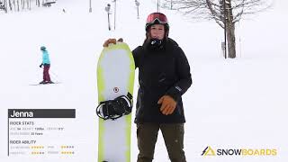 Jenna's Review-Ride Psycho Candy Snowboard 2022-Snowboards.com