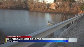 Details Pontoon bridge closure Guide