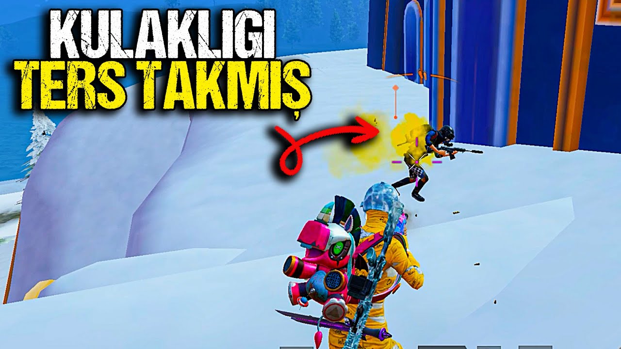 GALİBA BU ADAM KULAKLIĞI TERS TAKMIŞ ! | PUBG MOBİLE