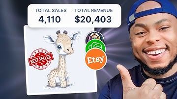 I found the easiest AI Digital Product to sell on Etsy